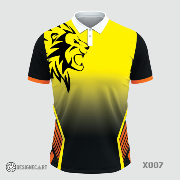 X007 Cricket Jersey Design
